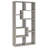 Lawton Grey Driftwood 7-shelf Bookshelf