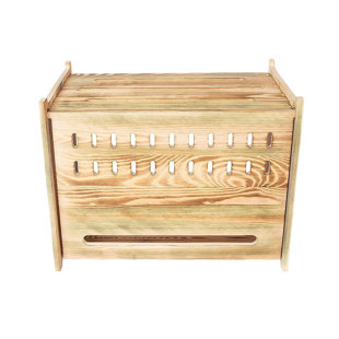 Tablette de rangement en bois en bois
