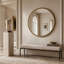 Eres Circle Metal Wall Mirror