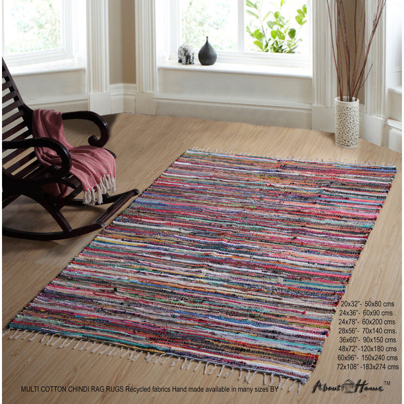 Keanu No Pattern And Not Solid Colour Hand Woven Area Rug, Rectangle 120 x 180cm
