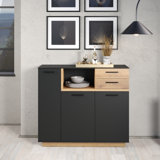 Aleckzander 128cm Wide 2 Drawer Sideboard