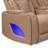 Nostrand Fortuner Loveseat Caramel-32278136