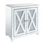 Console avec miroir et faux diamants