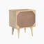 35cm W Solid Wood Bedside Table