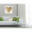 «Fashion and Glam Forever and Ever Hearts», impression sur toile tendue-14228390