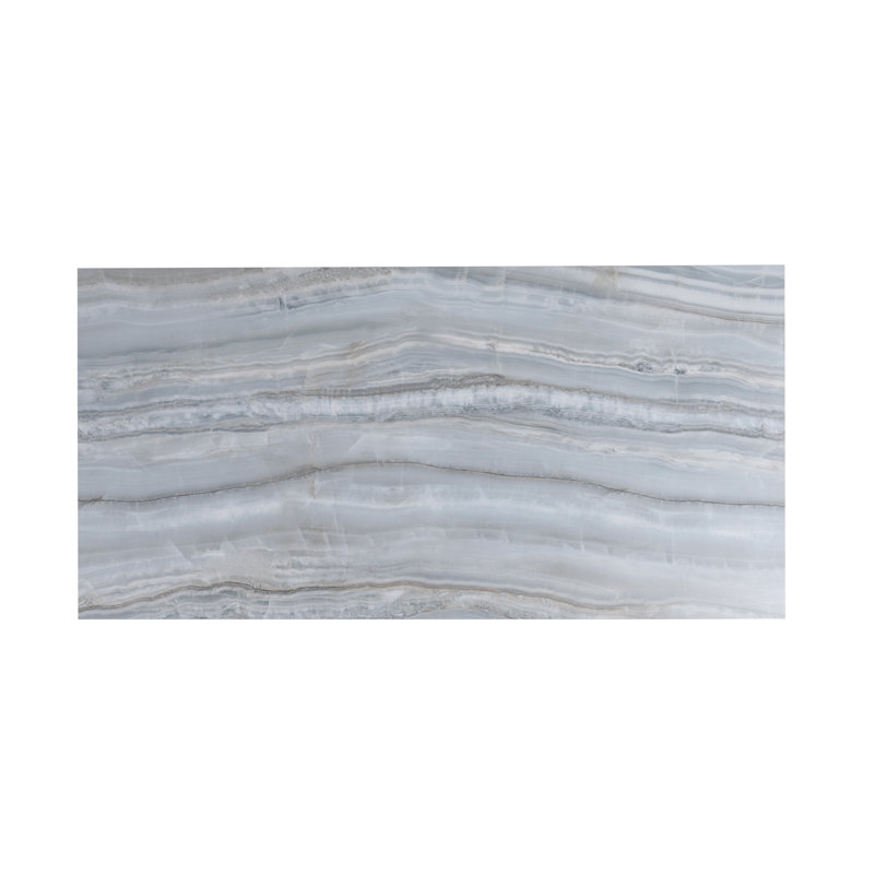 Carreau de mur et de plancher en porcelaine aiguisée bleu marine Windy de 24 x 48 po Splendor (15,5 pieds carrés / caisse, paquet de 2)