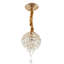 1 - Light Natural Dome Pendant