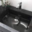 Ensemble de meuble-lavabo simple mural 36 po brun avec plateau intégré de 36 po-287293229