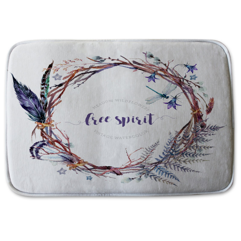 Pernell Memory Foam Non-Slip Bath Mat