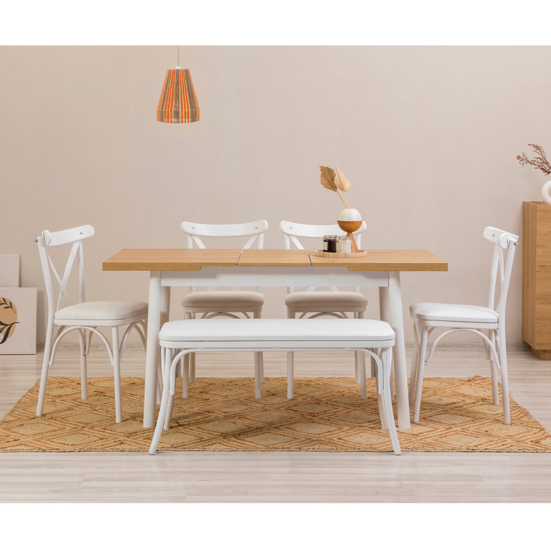 Gattilier Rectangular Restaurant Dining Set