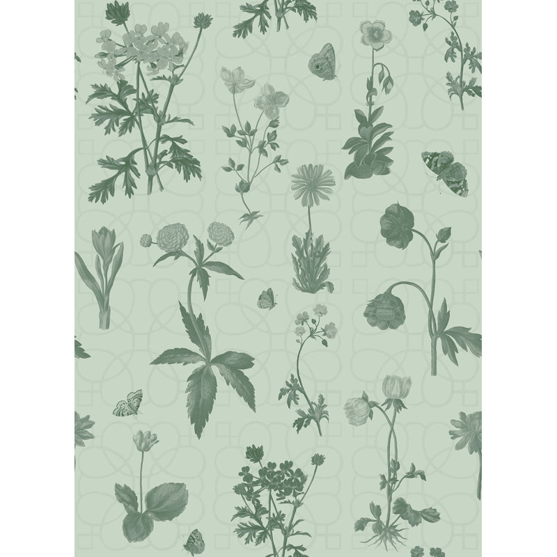 Journal de fleurs yuki osada tonal, Ton sur ton vert