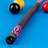 Athena ATH63 Pink Zebra Pool Cue w/ Extension - 20oz-125781375