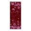 Tapis de couloir rouge / rose lavable à la machine avec envers antidérapant-690543816