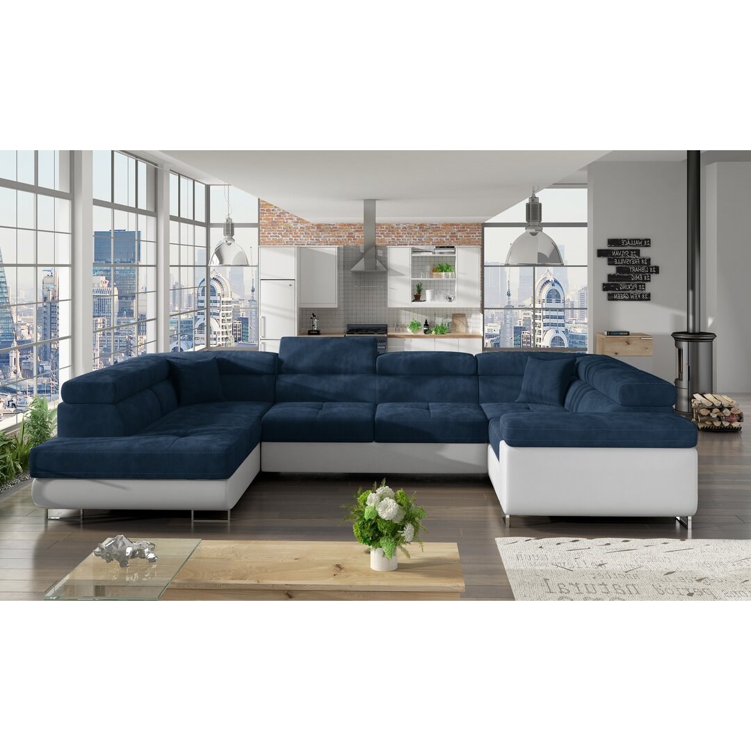 Ecksofa Giusti mit Bettfunktion