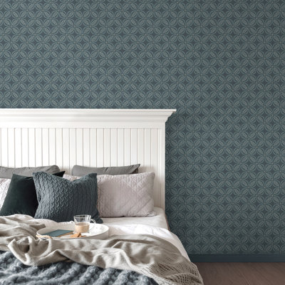 Manija Trellis Wallpaper
