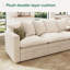Canapé modulaire en L avec rangement en L-642627282