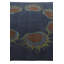 Tapis bleu marine rectangulaire 7 pi Pineland