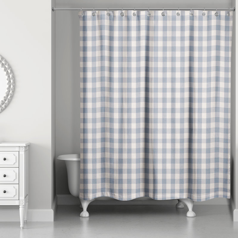 Rideau de douche Sorayah, Bleu