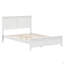Lit plateforme double en bois massif-144764550