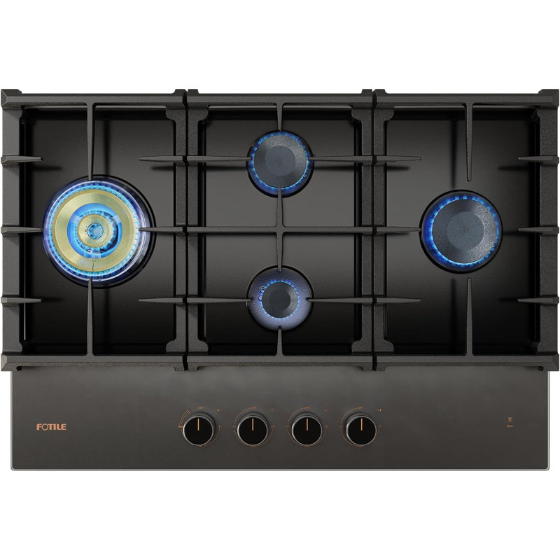 FOTILE 30" Moonshadow Natural Gas 4 Burner Cooktop