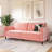 Somerby Single 81.5'' Velvet Convertible Sofa-685645002