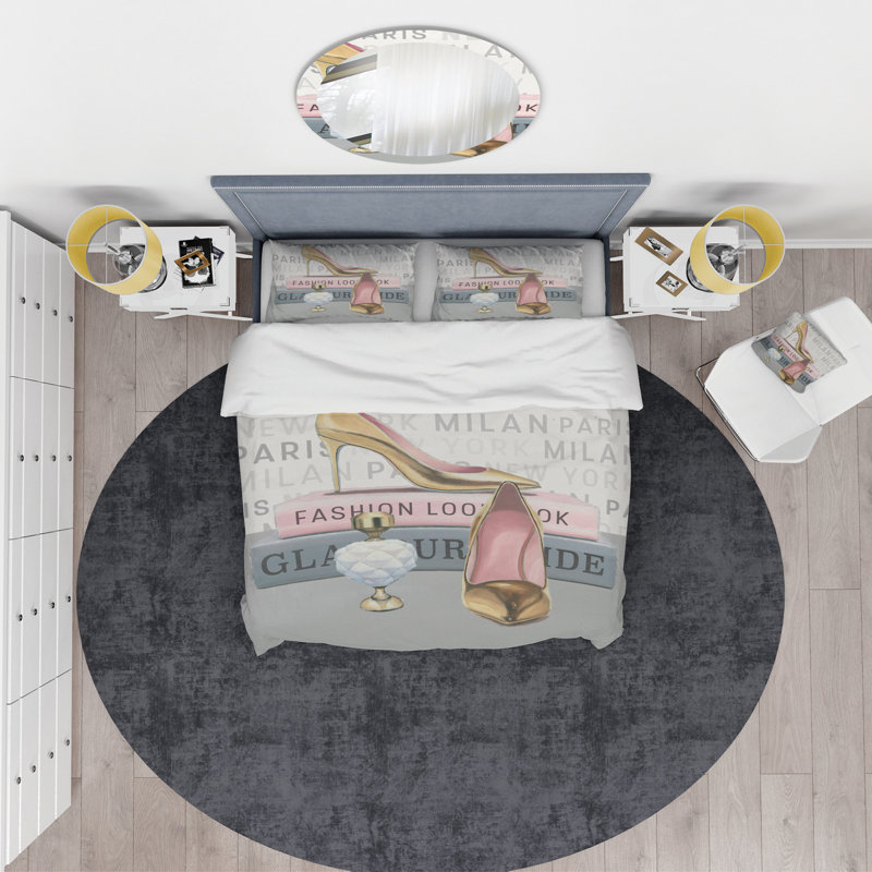 Weave / Muslin Duvet Cover, King Duvet Cover + 2 Shams