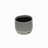 Gray Ceramic 19 Ounce Two Toned Round Distressed Pot Planter