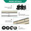 Ambiya 3m x 2.5m Aluminum Pergola