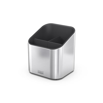 Surface Stainless Steel Tiered Utensil Holder