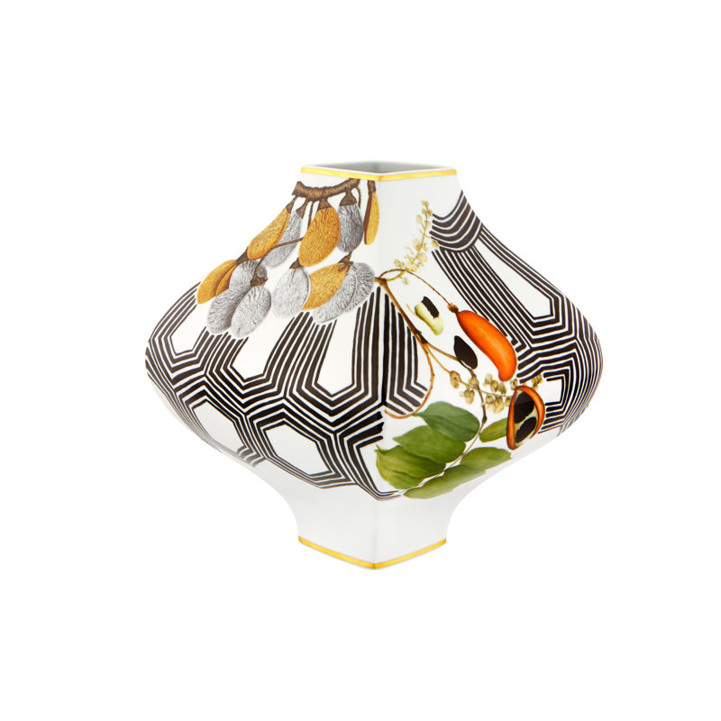 Amazōnia Handmade Porcelain China Table Vase