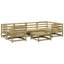 Brayden Studio 7 Piece Garden Sofa Set Solid Wood Pine-1531154664-1531154671