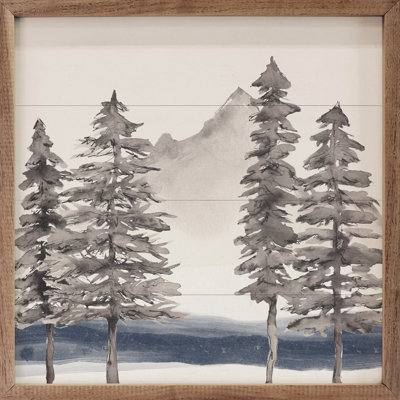 Modern Modern Nordic Lodge Mountains par Emily Wood