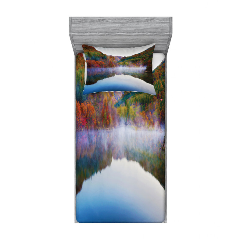 Microfiber Sheet Set, Twin XL Sheet Set with Fitted Sheet
