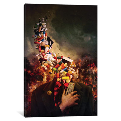Comfortably Numb by Mario Sanchez Nevado - Wrapped Canvas Print