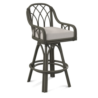 Edgewater Swivel Upholstered Counter Stool
