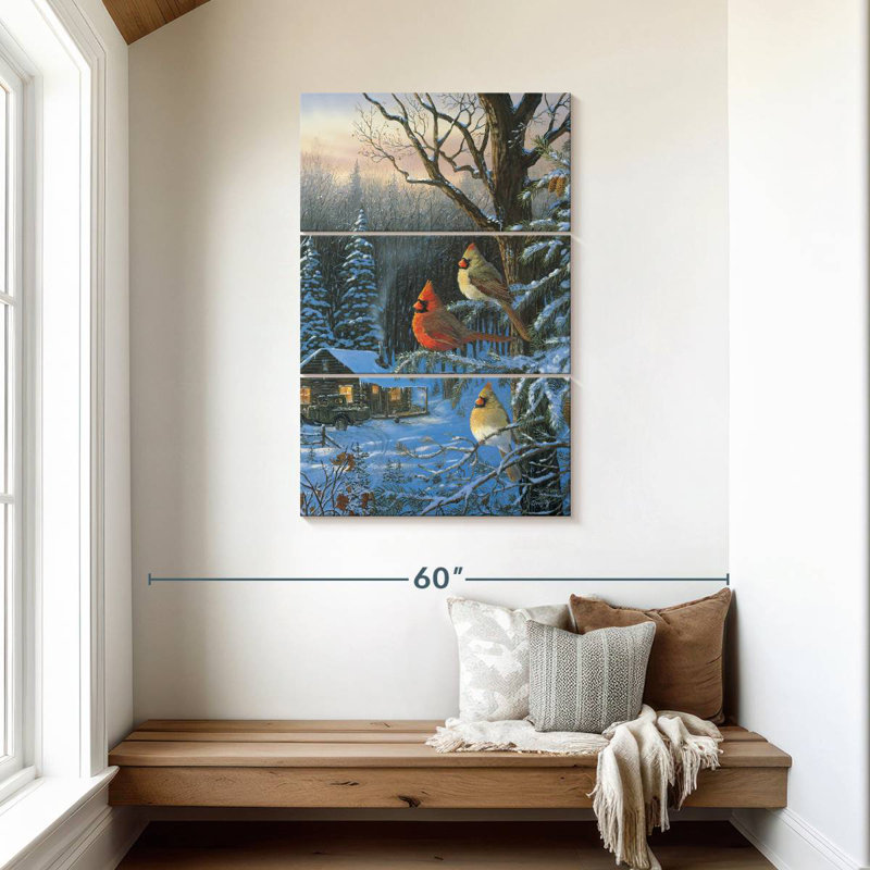 Brampt Cabin Fever, 45" H x 28" W