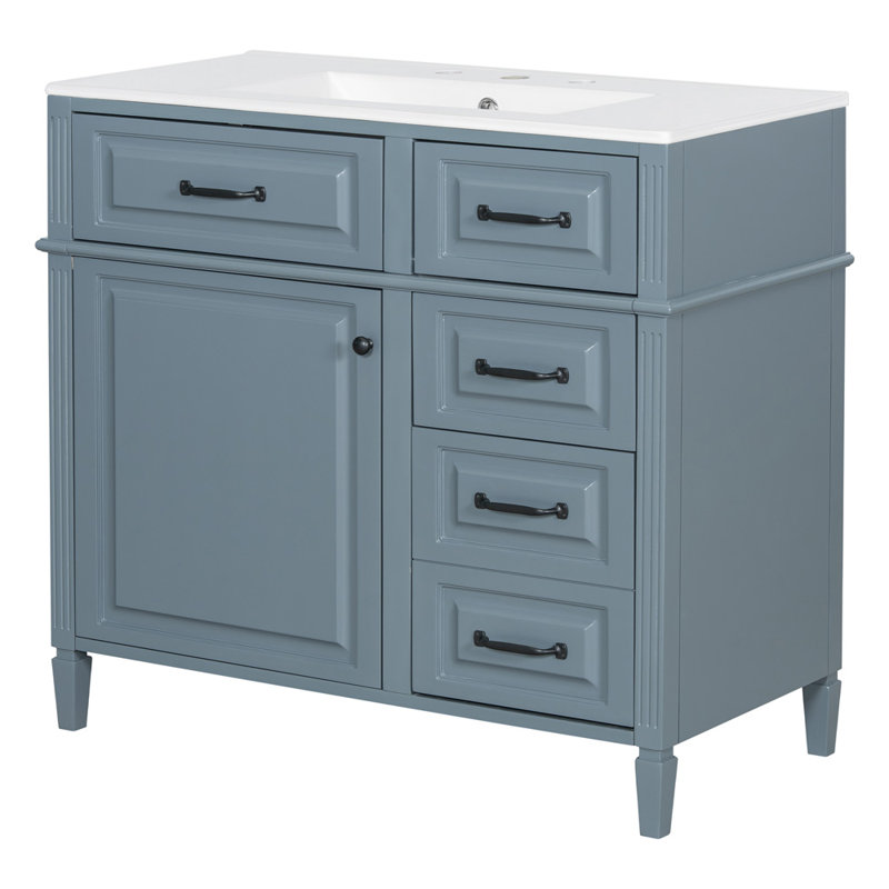 36" Bathroom Vanity with Sink