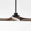 Ventilateur de plafond intelligent Energy Star de 52 pouces intérieur / extérieur Collins avec finition noire minuit avec pales en noyer foncé, télécommande à main incluse et compatible avec Alexa, Google Home et Bond Home Action de Visual Comfort Fan-25984748-36806305-25984751