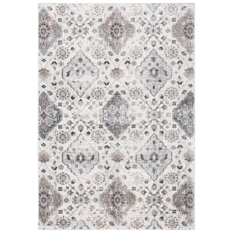 Shivan 100 Performance Floral Rug, Rectangle 9' x 12'