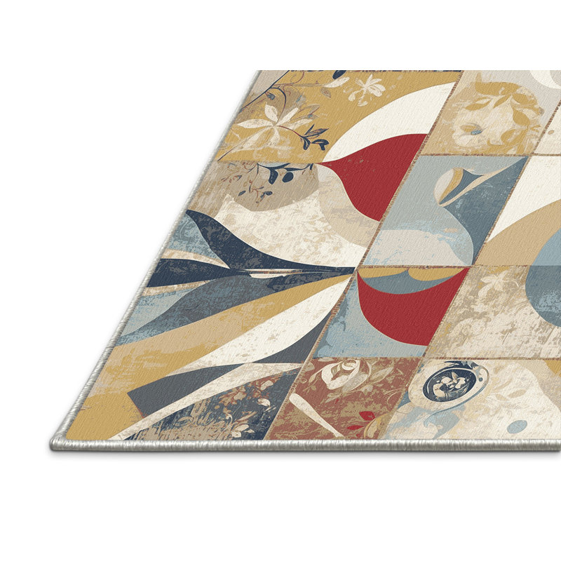 Funky Jingle Rug, Rectangle 8' x 10'