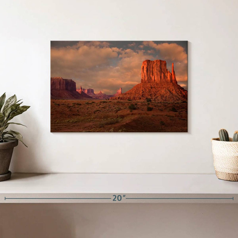 Alvord Monument Valley Butte, 8" H x 12" W