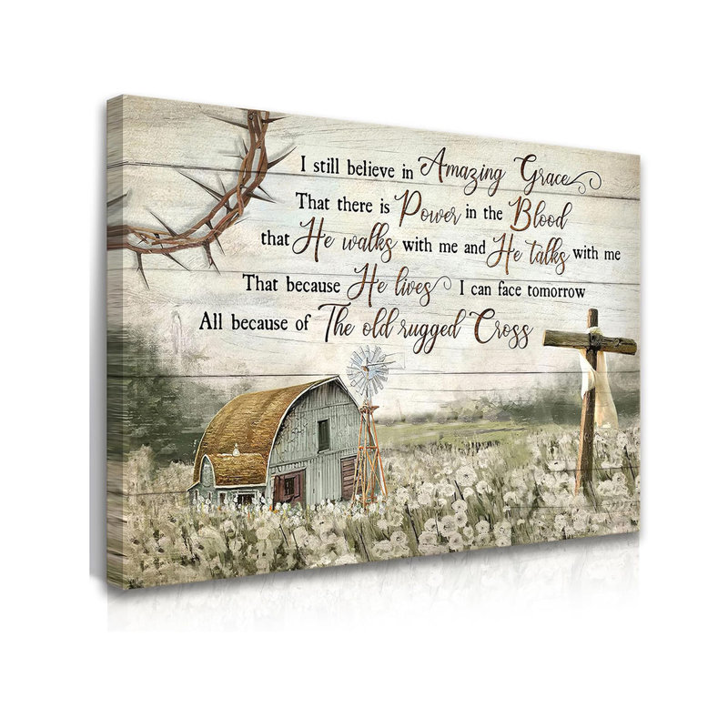 Wrapped Canvas Print, 30 cm H x 40 cm W