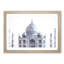 The Taj Mahal in Agra India - Picture Frame Painting Print-56733678-56733679
