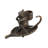 5'' H Metal Tabletop Candlestick