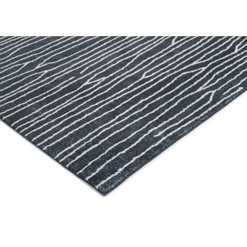 Raumaan Washable Abstract Indoor Rug, Rectangle 8' x 10'