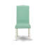 L'ensemble de meubles de salle à manger 3 pièces contient une table de salle à manger rectangulaire avec Dropleaf et 2 chaises Parsons en simili cuir pour étang, 30 x 48 pouces, lin blanc-865599017-865599023-918463148
