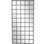 Miroir de plancher en métal noir
