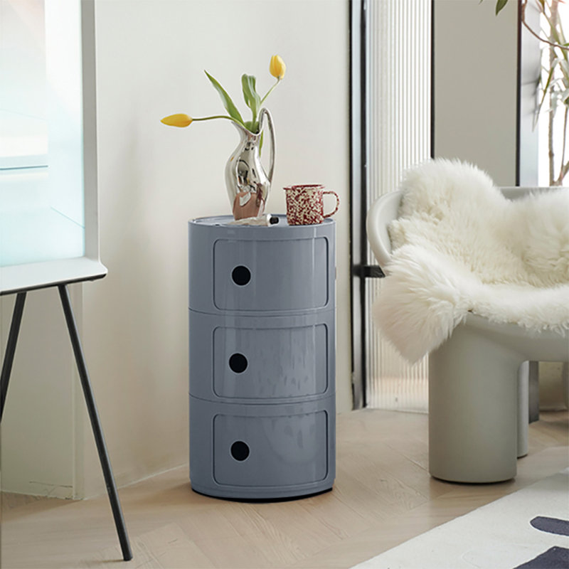 Kiralee Tray Top End Table, Grey