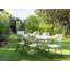 Outdoor Dining Table for 4 Caybree White-124205889