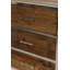 Espinal 45cm W Metal Bedside Table